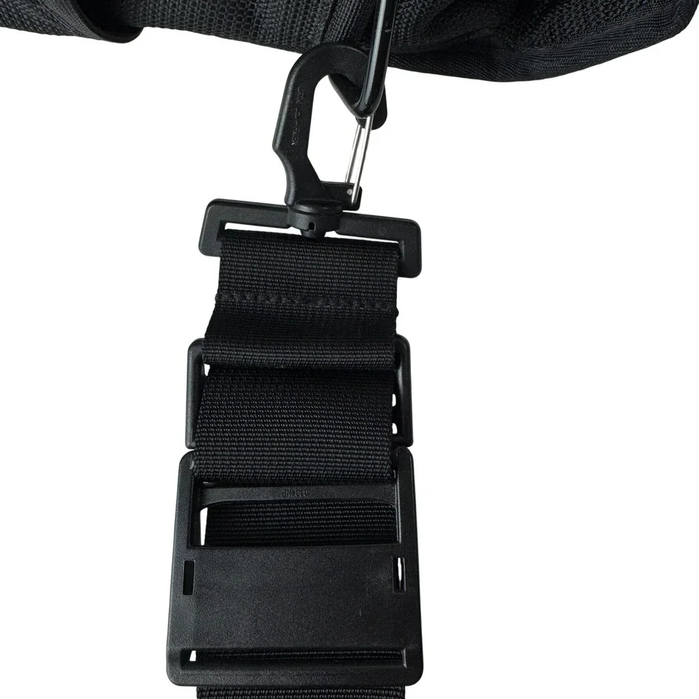 Timbuk2 Tesla Motors Messenger Bag Black Ballistic Nylon Laptop‎ Commuter Case